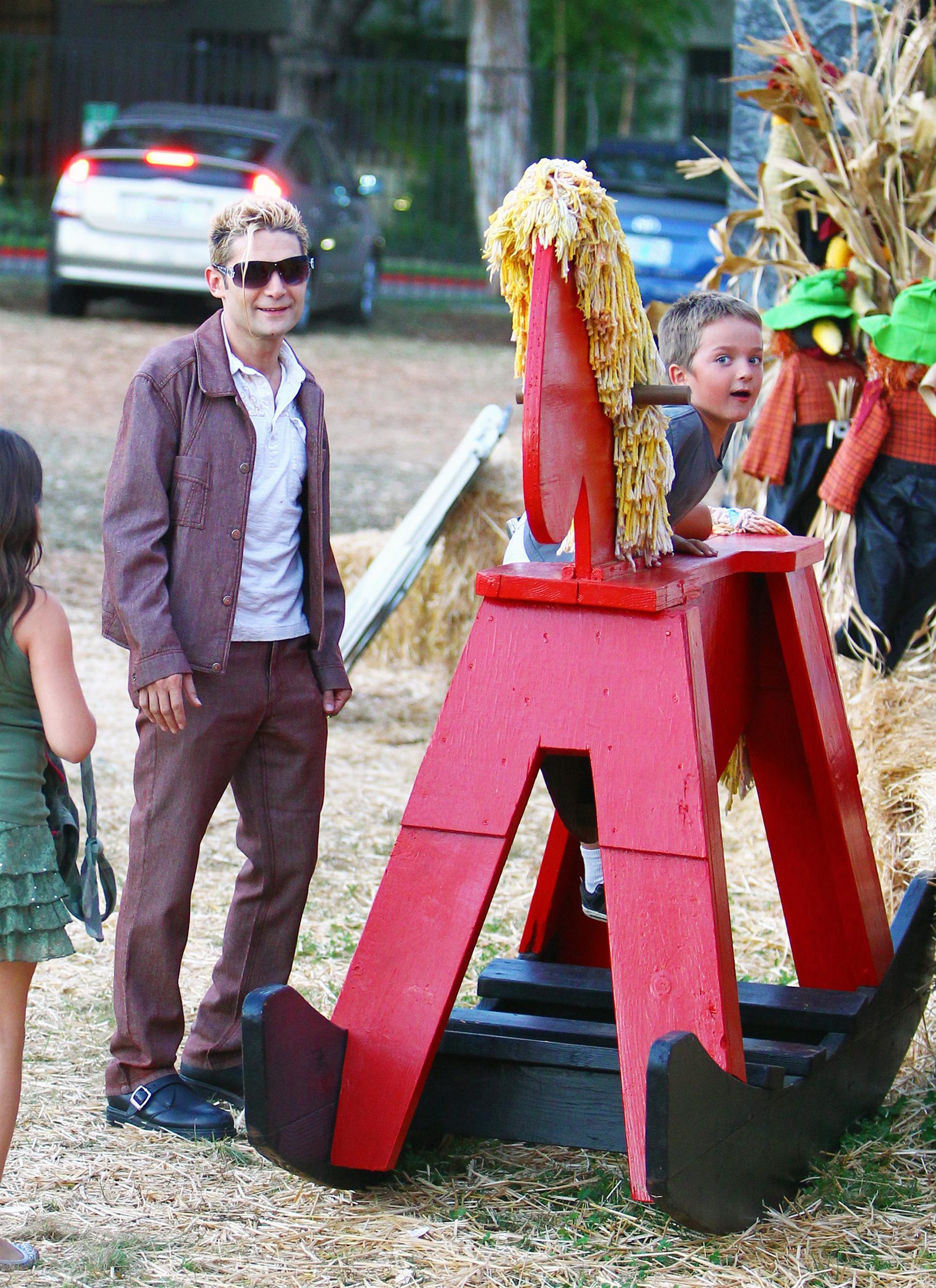 Corey Feldman and his family enjoy the day at Mr Bones Pumpkin Patch | Picture 102329